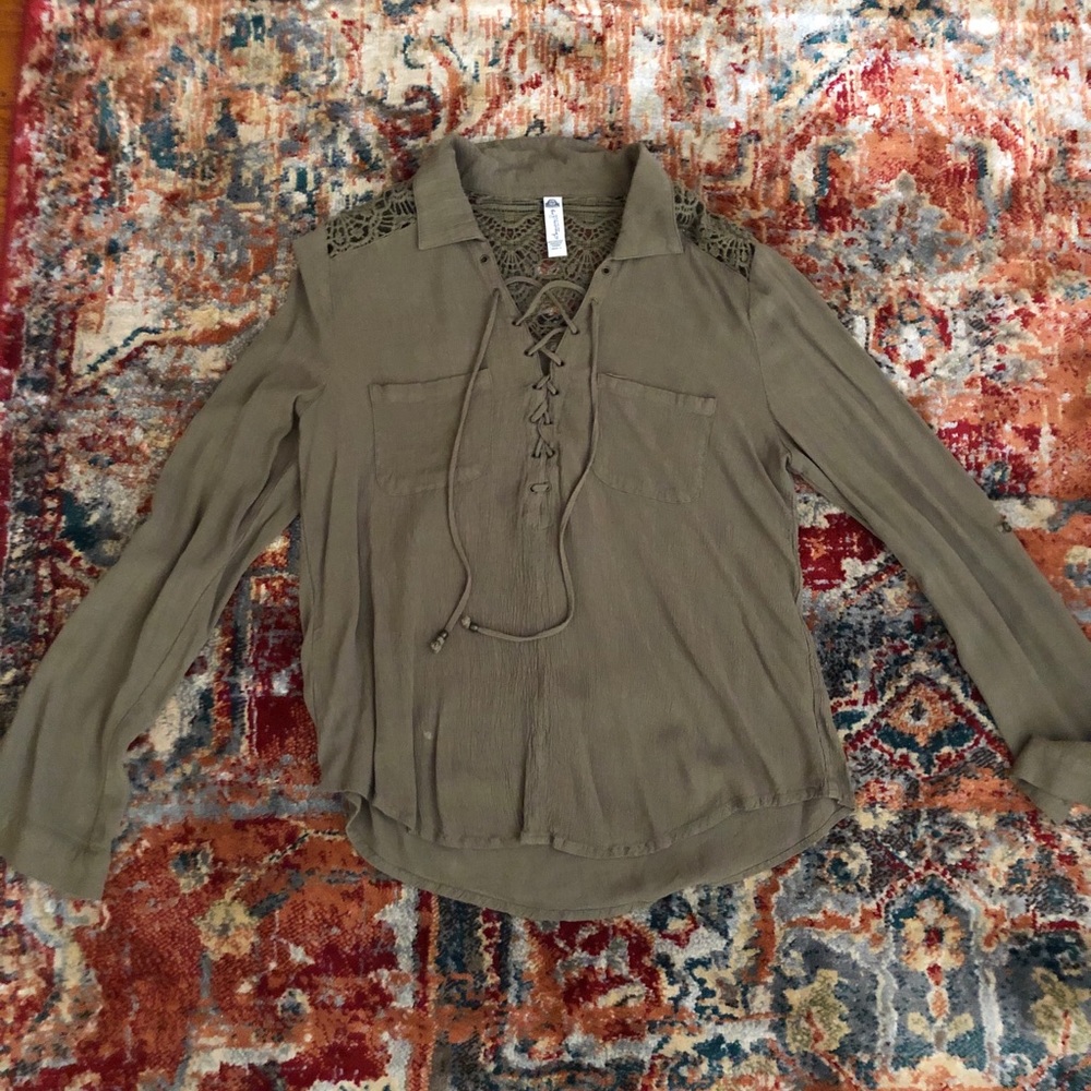 Button up top